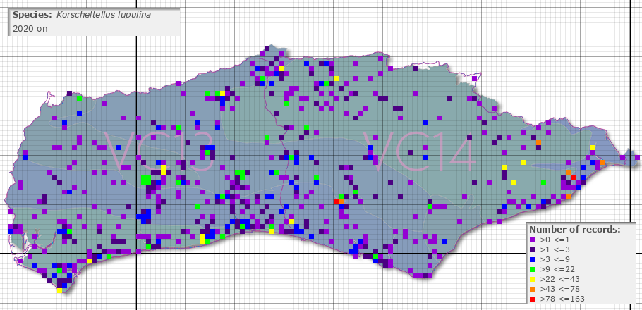 distribution map