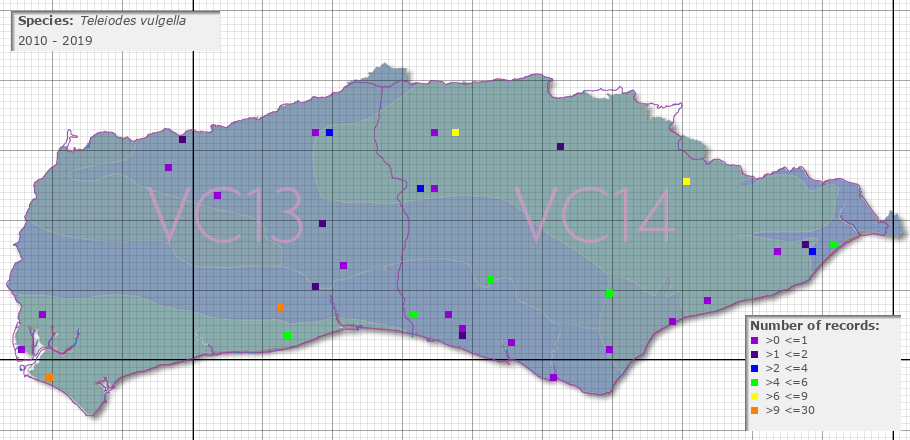 distribution map