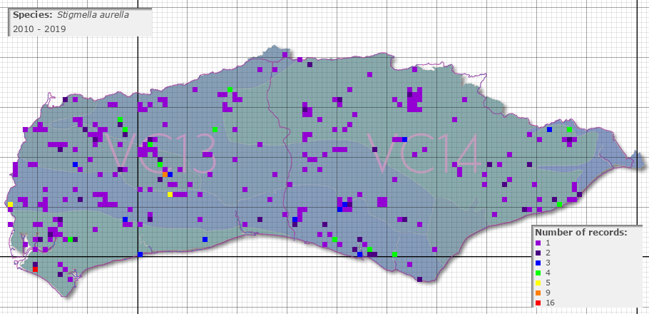 distribution map