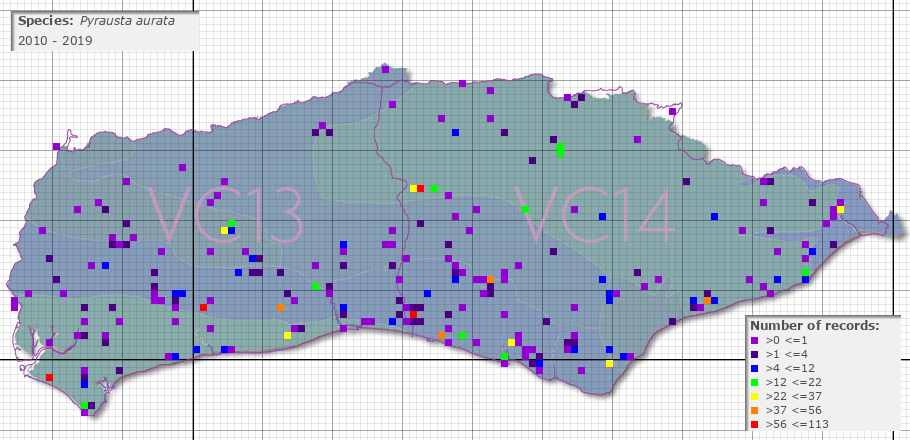 distribution map