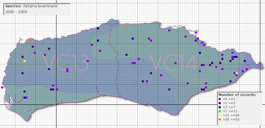 distribution map