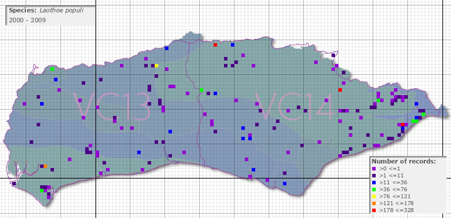 distribution map