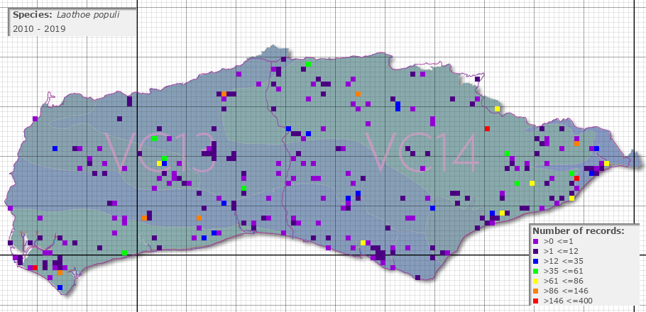 distribution map
