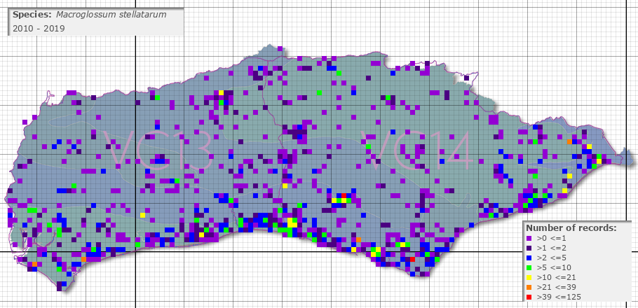 distribution map