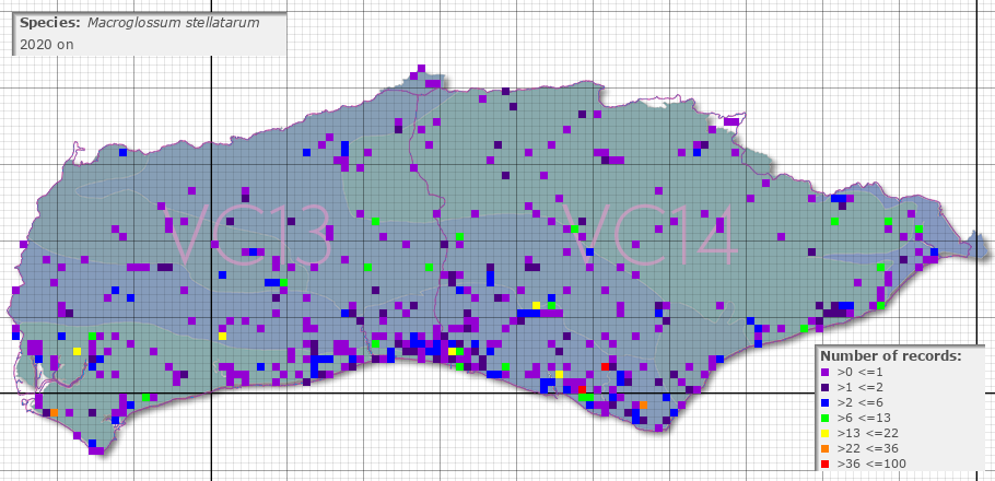 distribution map