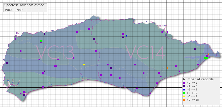 distribution map