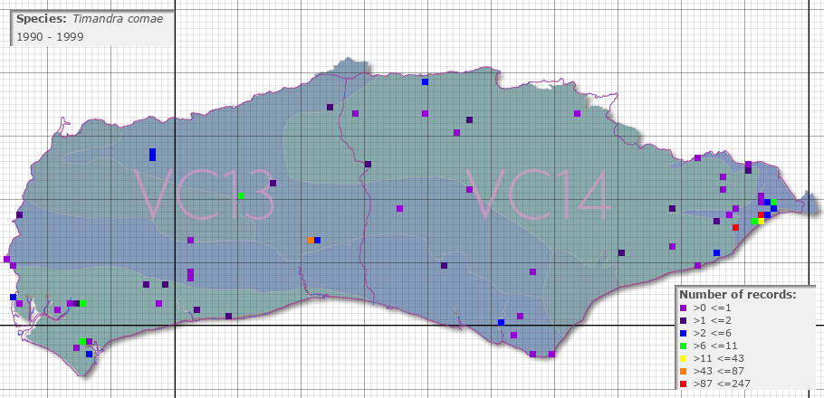 distribution map